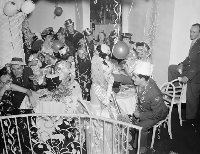 Framed Print : Soldiers Celebrating New Year's Framed Print : Soldiers Celebrating New Year's