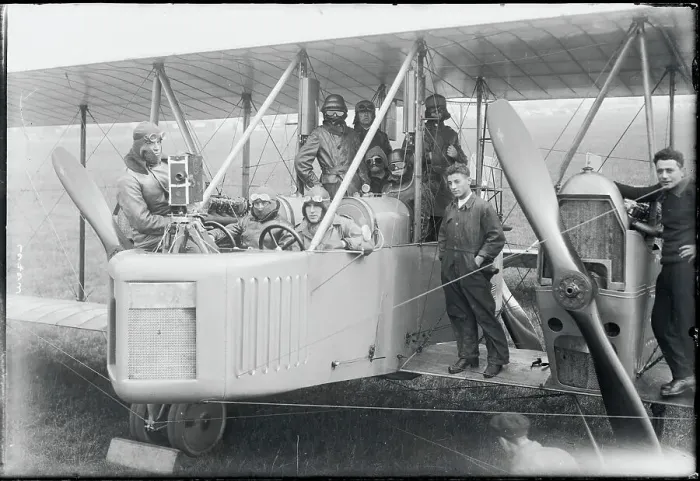 Framed Print : Soldiers Gathering In and Around Aircraft Framed Print : Soldiers Gathering In and Around Aircraft