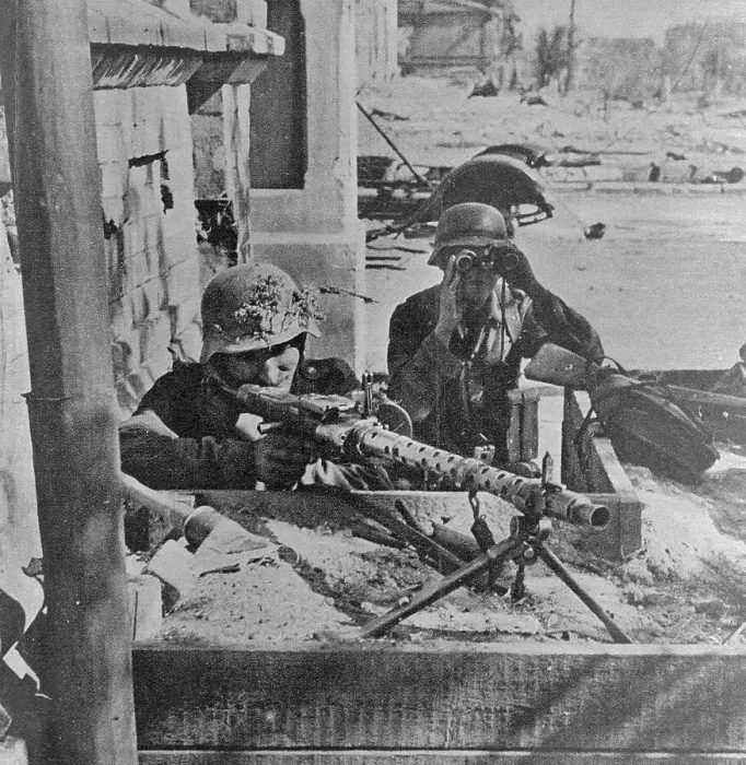 Framed Print : Soldiers Maning Machine Gun Framed Print : Soldiers Maning Machine Gun
