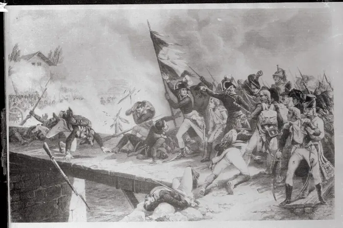 Framed Print : Soldiers in Massive War Scene Framed Print : Soldiers in Massive War Scene