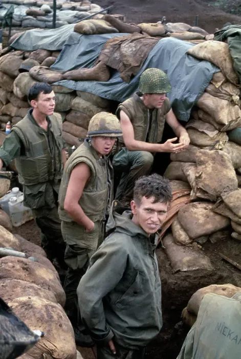 Framed Print : Soldiers At US Military Base, Vietnam Framed Print : Soldiers At US Military Base, Vietnam
