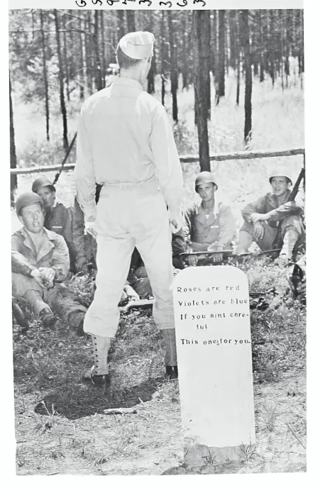 Framed Print : Soldiers in Mock Cemetery