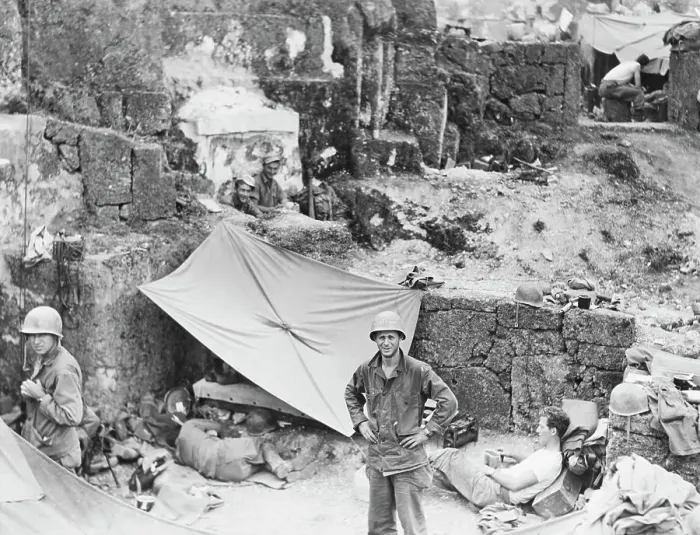 Framed Print : Soldiers in Okinawa Framed Print : Soldiers in Okinawa