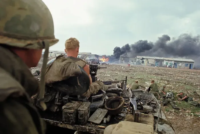 Framed Print : US Soldiers In Saigon