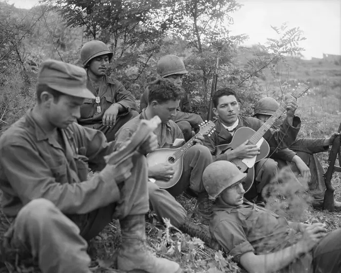 Framed Print : Soldiers Sing A Few Songs Framed Print : Soldiers Sing A Few Songs