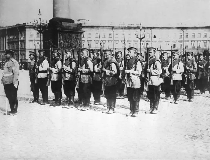 Framed Print : Soldiers Standing at Attention Framed Print : Soldiers Standing at Attention
