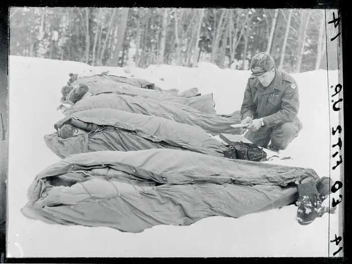 Framed Print : Soldiers Testing Sleeping Gear Framed Print : Soldiers Testing Sleeping Gear