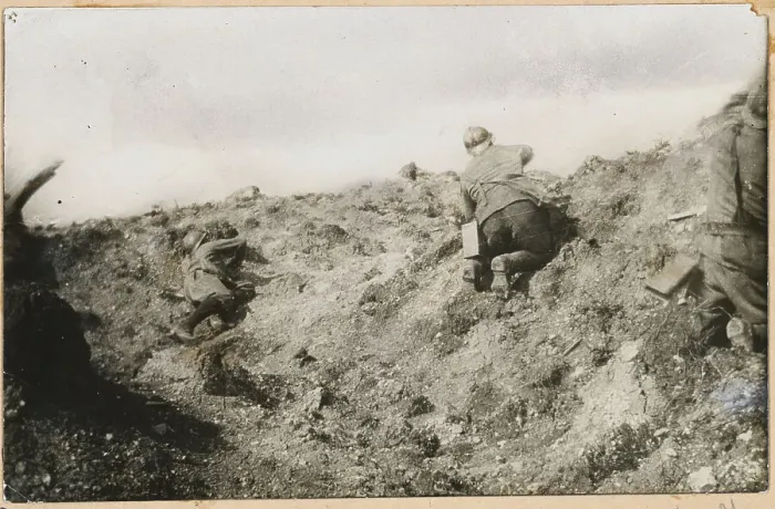 Framed Print : Soldiers Throwing Hand Grenades Framed Print : Soldiers Throwing Hand Grenades