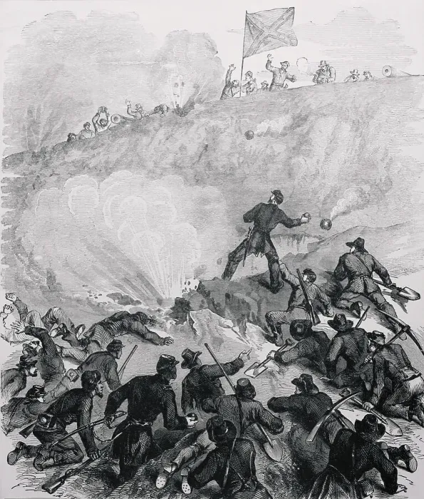 Framed Print : Soldiers Throwing Hand Grenades