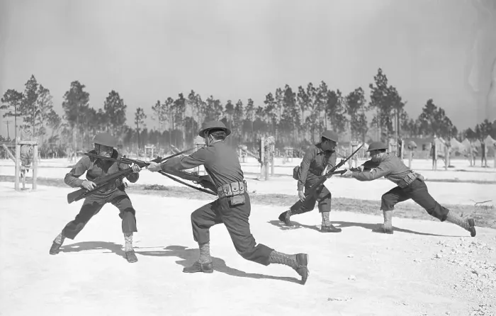 Framed Print : Soldiers in Training for Hand to Hand Combat Framed Print : Soldiers in Training for Hand to Hand Combat