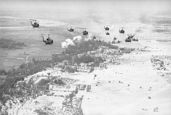 Framed Print : Soldiers Transported in Helicopters Framed Print : Soldiers Transported in Helicopters