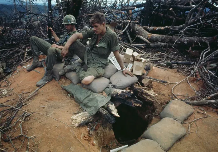 Framed Print : US Soldiers, Vietnam War Framed Print : US Soldiers, Vietnam War