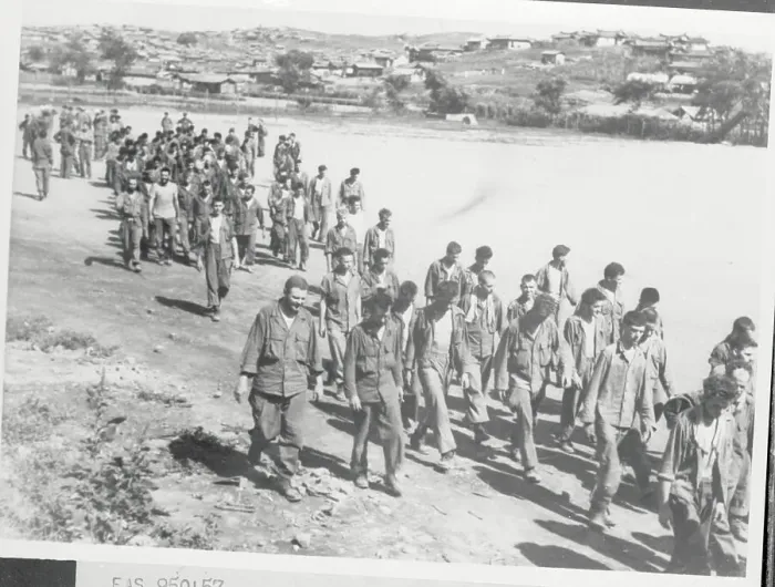 Framed Print : Soldiers Walking Together Framed Print : Soldiers Walking Together