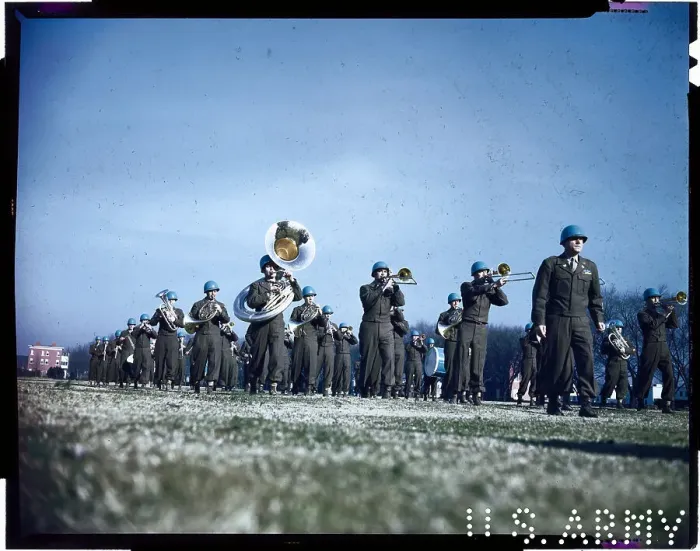 Framed Print : Soldiers with Wind Instruments Framed Print : Soldiers with Wind Instruments