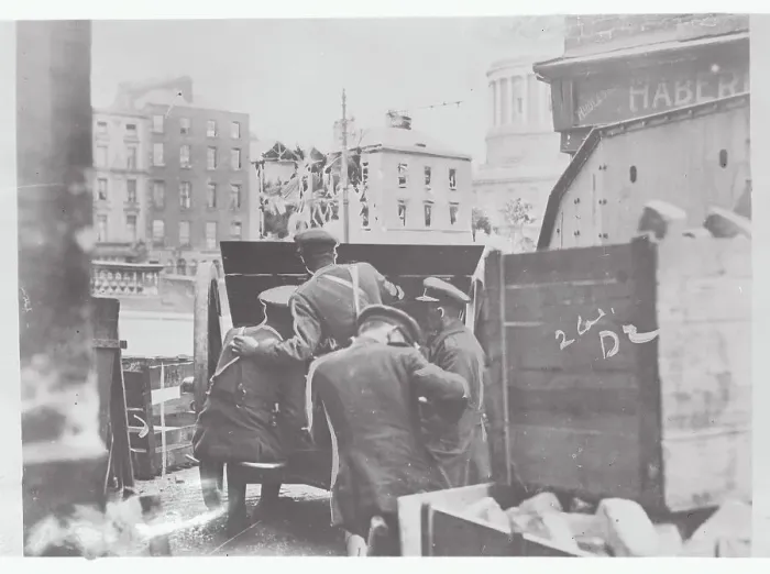 Framed Print : Soldiers Working with Weaponry Framed Print : Soldiers Working with Weaponry