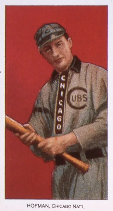 Framed Print : Solly Hofman Baseball Card Framed Print : Solly Hofman Baseball Card