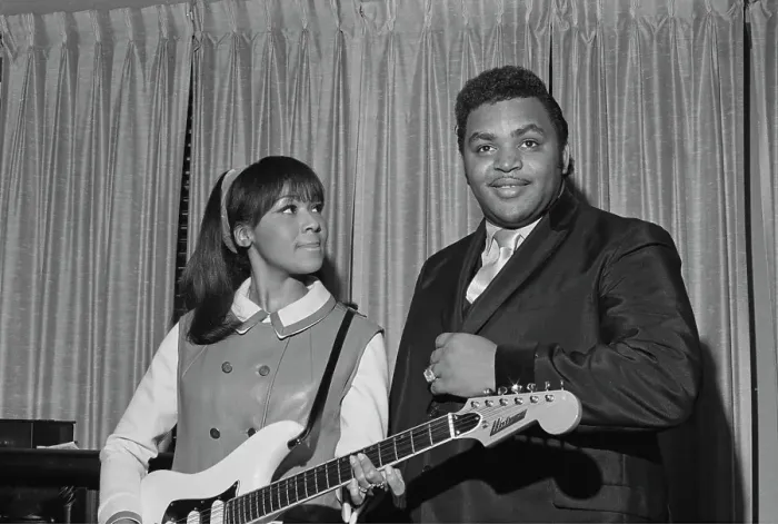 Framed Print : Solomon Burke And Tamiko Jones