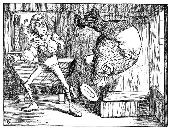 Framed Print : Son and father William - Alice in Wonderland 1897