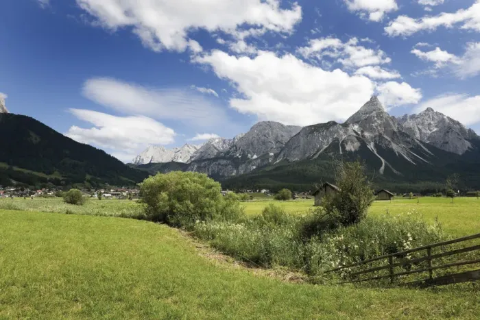 Framed Print : Sonnenspitze Mountain, Karwendel Mountains, Mieminger Chain near Ehrwald, Tyrol, Austria, Europe Framed Print : Sonnenspitze Mountain, Karwendel Mountains, Mieminger Chain near Ehrwald, Tyrol, Austria, Europe
