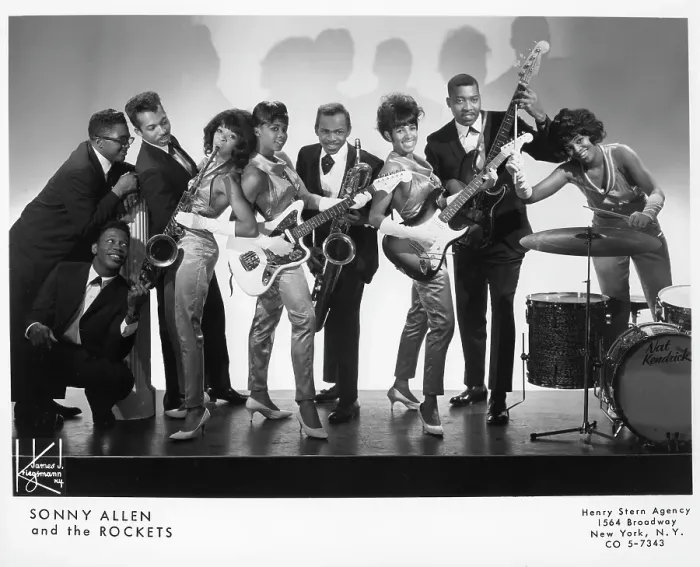 Framed Print : Sonny Allen And The Rockets Portrait