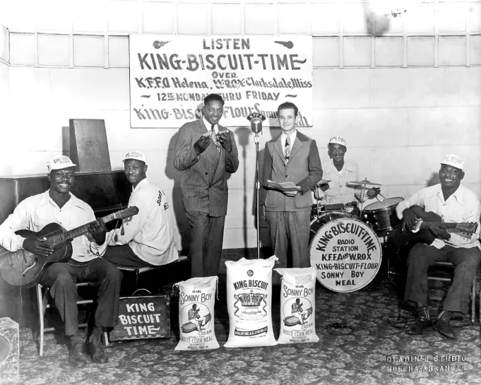 Framed Print : Sonny Boy Williamson On The Radio Framed Print : Sonny Boy Williamson On The Radio