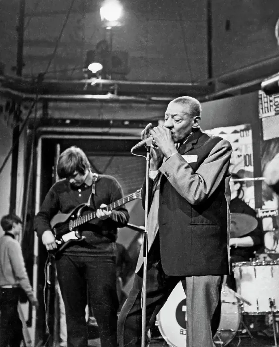 Framed Print : Sonny Boy Williamson On TV Framed Print : Sonny Boy Williamson On TV