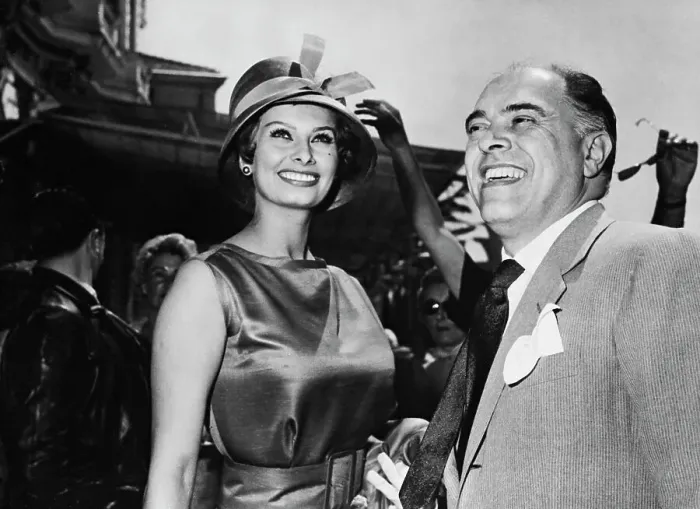 Framed Print : Sophia Loren and Carlo Ponti at Cannes Framed Print : Sophia Loren and Carlo Ponti at Cannes