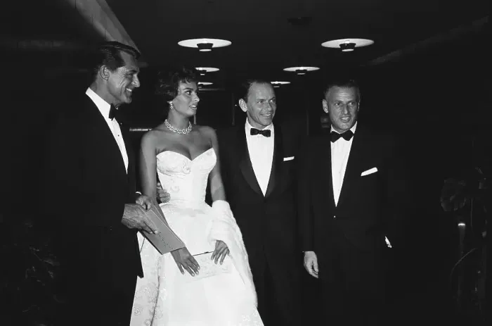 Framed Print : Sophia Loren, Cary Grant, & Kramer Framed Print : Sophia Loren, Cary Grant, & Kramer
