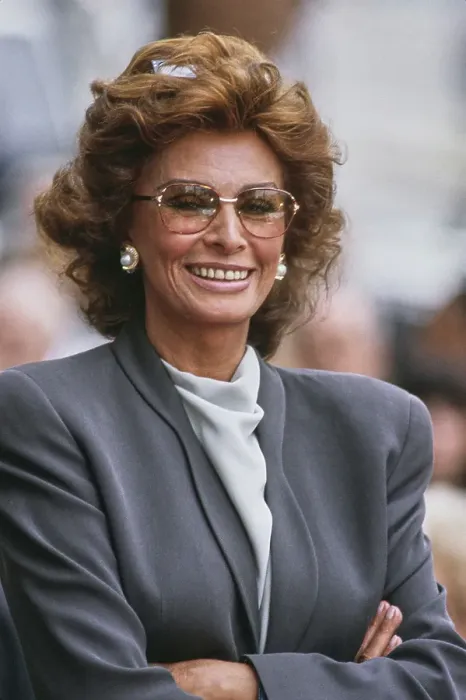 Framed Print : Sophia Loren's Hollywood Walk of Fame Star Ceremony