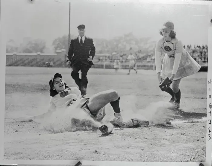 Framed Print : Sophie Kurys Slides into Softball Base Framed Print : Sophie Kurys Slides into Softball Base