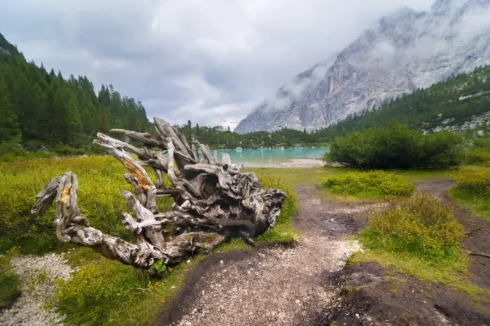 Framed Print : Sorapiss lake Framed Print : Sorapiss lake