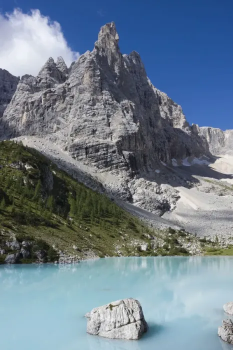 Framed Print : Sorapiss Lake and Mount Dito di Dio, 2603 m, Gruppo del Sorapiss, Dolomites, Alto Adige, South Tirol, Alps, Italy, Europe Framed Print : Sorapiss Lake and Mount Dito di Dio, 2603 m, Gruppo del Sorapiss, Dolomites, Alto Adige, South Tirol, Alps, Italy, Europe