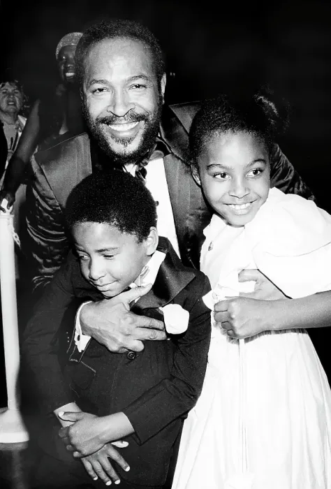 Framed Print : Soul Singer Hugging His Children Framed Print : Soul Singer Hugging His Children