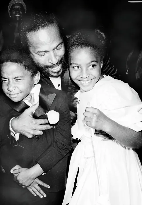 Framed Print : Soul Singer Hugging His Children Framed Print : Soul Singer Hugging His Children