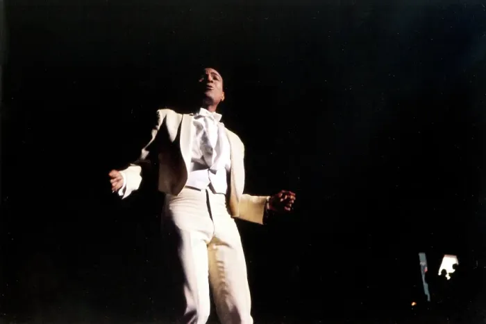 Framed Print : Soul Singer Performing In Detroit