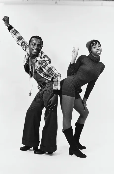Framed Print : Soul Train Dancers