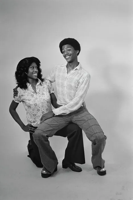 Framed Print : Soul Train Dancers