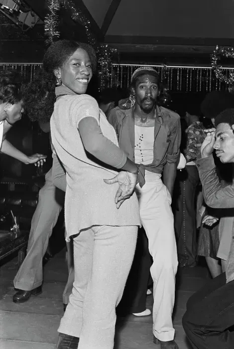 Framed Print : Soul Train Dancers Attend Speakeasy Xmas Party