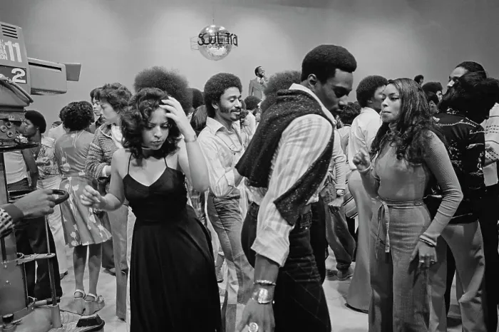 Framed Print : Soul Train On Set