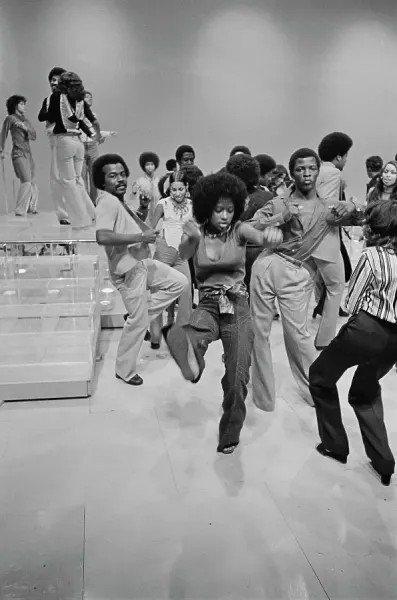 Soul Train On Set Print, 18th December 1976. Art Prints, Posters