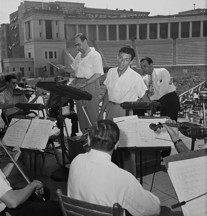 Framed Print : Soundcheck At Lewisohn Stadium Framed Print : Soundcheck At Lewisohn Stadium
