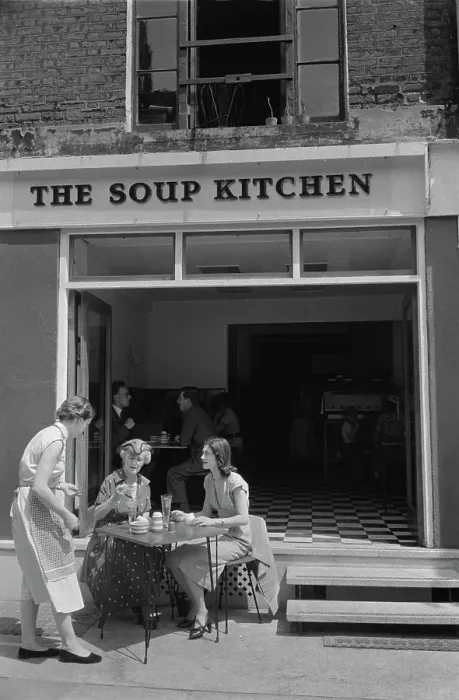 Framed Print : The Soup Kitchen Framed Print : The Soup Kitchen