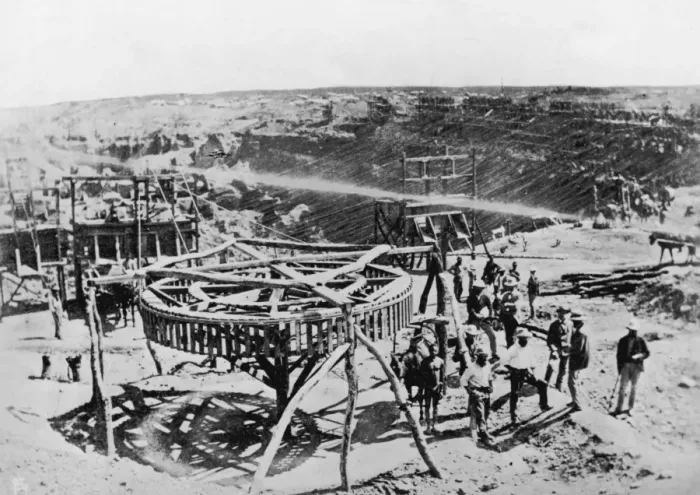 Framed Print : South African Mine Framed Print : South African Mine