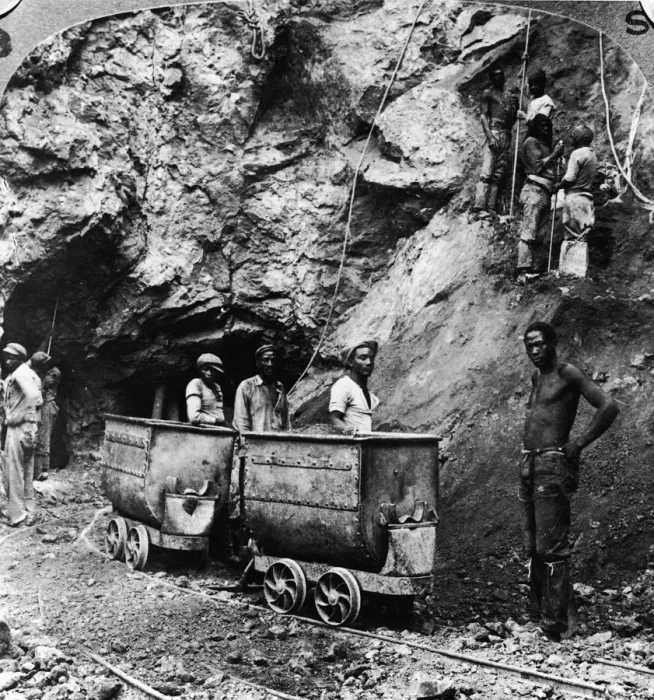 Framed Print : South African Mining Conditions Framed Print : South African Mining Conditions
