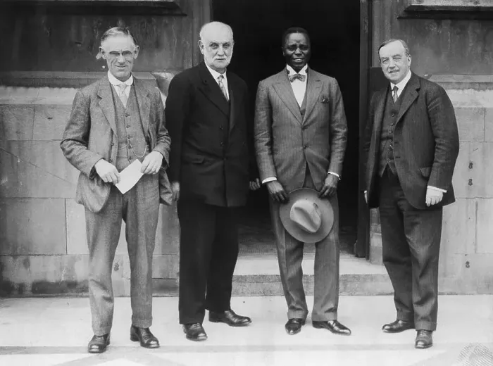 Framed Print : South African Trade Union Leaders / London Framed Print : South African Trade Union Leaders / London