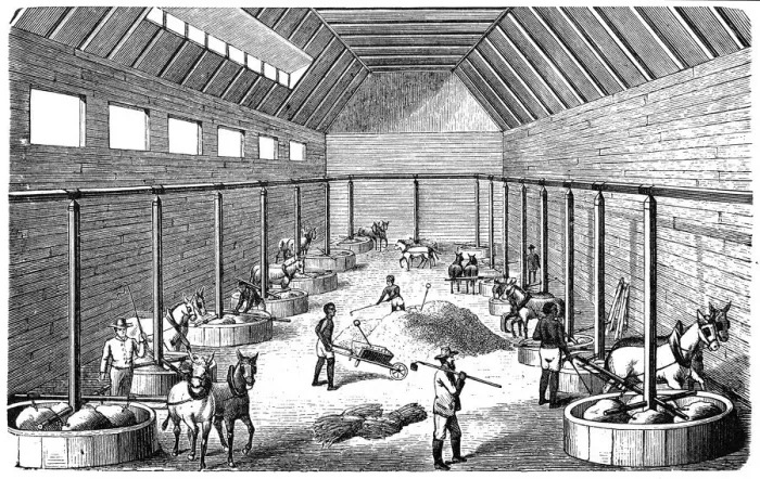 Framed Print : South American amalgam mill Framed Print : South American amalgam mill