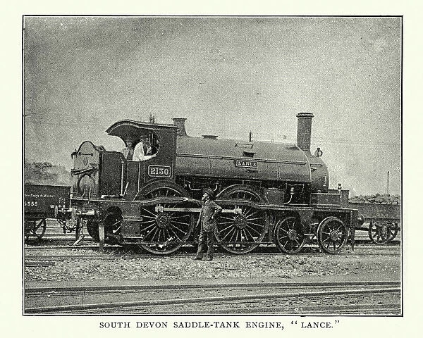 South Devon Railway Leopard class Saddle Tank Engine