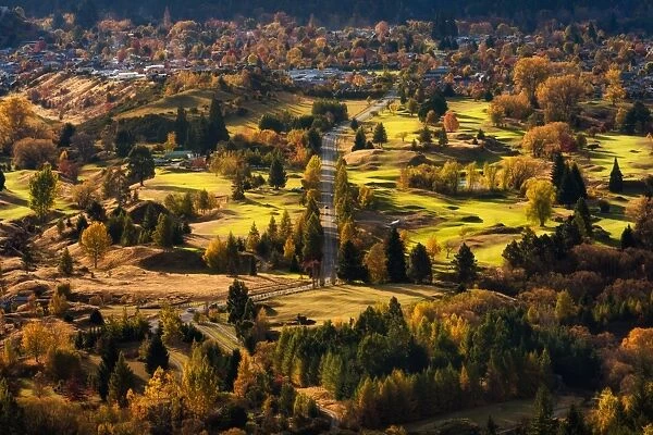 South, New Zealand in Autumn Season