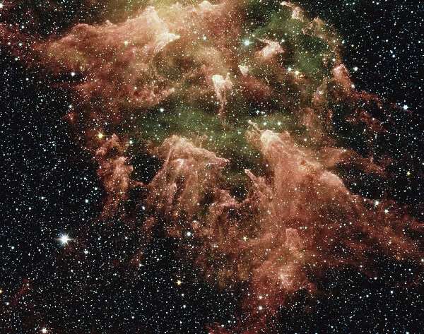 South Pillar region of Carina Nebula star formation