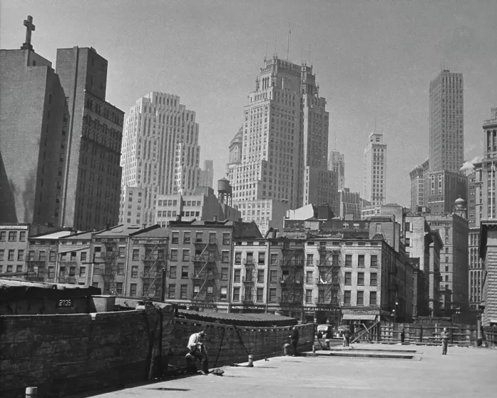Framed Print : South Street, New York Framed Print : South Street, New York